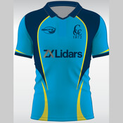 Colwall Coloured Short Sleeved Cricket Shirt Ladies