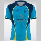 Colwall Coloured Long Sleeved Junior Cricket Shirt Unisex
