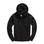 Premium Zip Hoodie With Chuncky Flat Ecru Cords