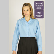 Long Sleeve Rever Collar Blouses - Twin Packaging - Junior  