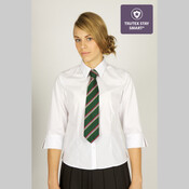 Fitted Non Iron Blouse with 3/4 sleeve - Twin Pack - Junior  
