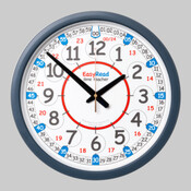 EasyRead Time Teacher 24 Hour Classroom Wall Clock