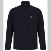 H858 Henbury Zip Neck Micro Fleece