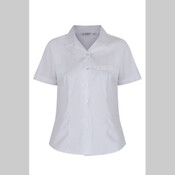 rsb - Short Sleeve, Non Iron Rever Collar Blouses - Twin pack - senior 