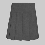 977 -  Junior Drop Waist Knife Pleat Skirt