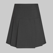 dl975 - Junior drop waist pleated skirt pin 