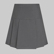 Drop Waist Pleated Skirt 
