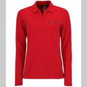 02083 - SOL'S Ladies Perfect Long Sleeve Piqué Polo Shirt