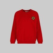 Dines Green Crew Neck Sweatshirt - Red