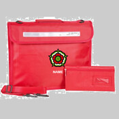 Dines Green Book Bag - Red