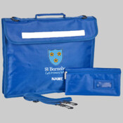 St Barnabas Book Bag - Royal