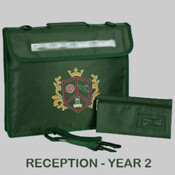 Tudor Grange Perdiswell Book Bag - Bottle Green