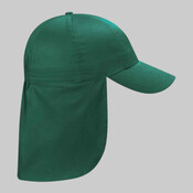 Beechfield Kids Legionnaire Style Cap - Bottle Green