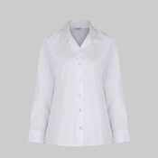 Trutex Long Sleeve, Non Iron Rever Collar Blouses - Twin pack