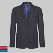 David Luke Girls Eco Blazer - Navy