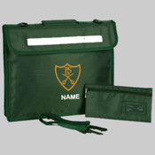 Powick Book Bag - Bottle Green