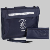 Malvern Parish Book Bag - Navy