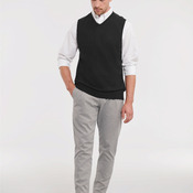 V-Neck Sleeveless Knitted Pullover