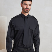 Long sleeve pilot shirt