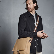 QD611mg - Vintage canvas messenger