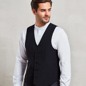 Lined polyester waistcoat