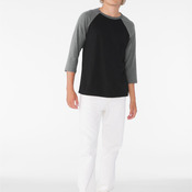 Canvas Unisex 3/4 Sleeve Baseball Tee