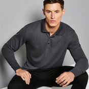 Pique polo long sleeved