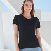 Feel good women's stretch v-neck t-shirt