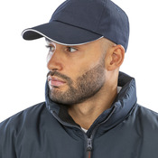Herringbone cap with sandwich peak