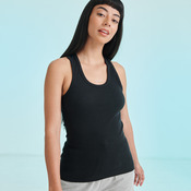 SF Clothing Ladies Stretch Rib Racer Back Vest