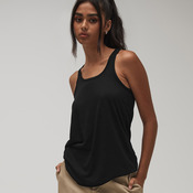 Bella Ladies Flowy Racer Back Tank Top