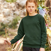 Fruit of the Loom Kids Premium Raglan Sweatshirt