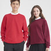 AWDis Academy Senior Raglan Sweatshirt