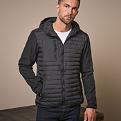 Men's Hooded Crossover Jacket