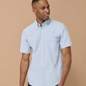 Henbury Short Sleeve Classic Oxford Shirt