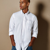 Kustom Kit Long Sleeve Classic Fit Workwear Oxford Shirt