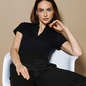 Kustom Kit Ladies V Neck Corporate Top