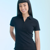 SF Clothing Ladies Stretch Piqué Polo Shirt