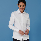 Henbury Ladies Long Sleeve Classic Oxford Shirt