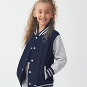 AWDis Kids Varsity Jacket