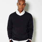 Kustom Kit Arundel Cotton Acrylic V Neck Sweater