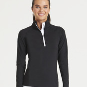 AWDis Ladies Cool Half Zip Sweat Top