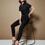 Tailored Fit Short Sleeve Poplin Shirt