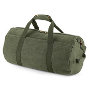 BagBase Vintage Canvas Barrel Bag
