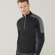 Westfield Academy Contrast Zip Neck Midlayer Top