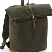 Quadra Heritage Waxed Canvas Backpack