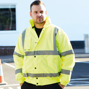 Warrior Hi-Vis Bomber Jacket