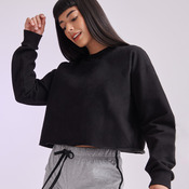 SF Clothing Ladies Cropped Slounge Sweatshirt