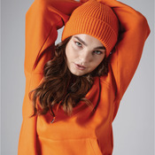 Engineered Knit Ribbed Beanie