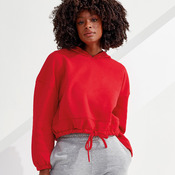 Women's TriDri® cropped oversize hoodie